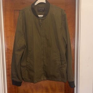 J. Crew every day Bomber Jacket green